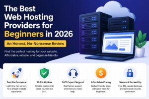 The Best Web Hosting Providers for Beginners in 2026: An Honest, No-Nonsense Review