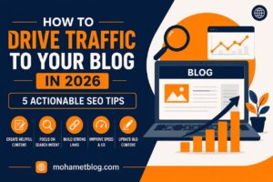 How to Drive Traffic to Your Blog in 2026: 5 Best SEO Tips